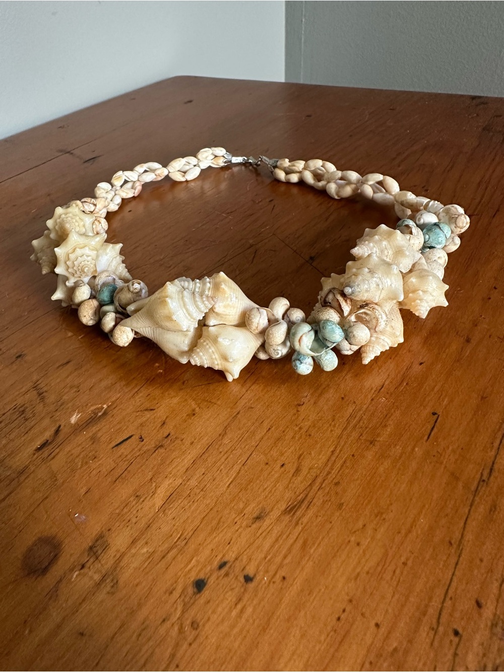 Ocean Washed Shell Necklace - Picture 4 of 13